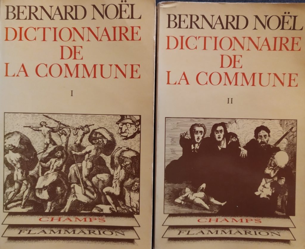 “Dictionnaire De La Commune” – Atelier Bernard Noël